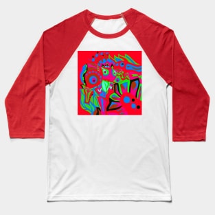 Crimson dinamic alien Baseball T-Shirt